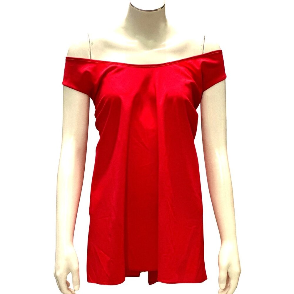 CCC Perfectform Sheer Lightweight Red Dressy Tank Top Size 3X Made In USA